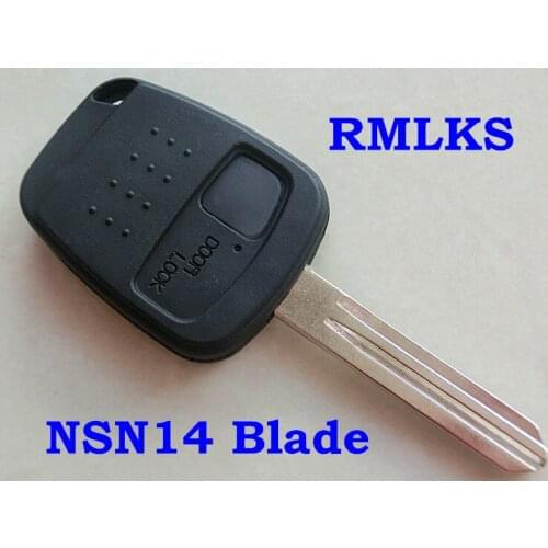 RMLKS REPLACEMENT 1 Button+Side 1 Button FOB Key Case 2 Buttons Fix For Nissan A33 Remote Key Shell Blanks