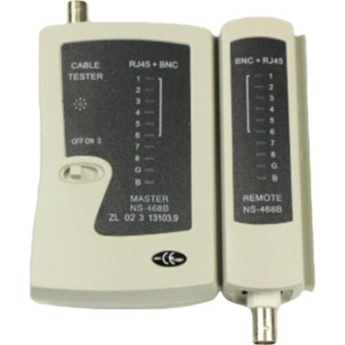Network Cable Ethernet Tester LAN RJ45 BNC Test Tool Coax Signal Lan Tester