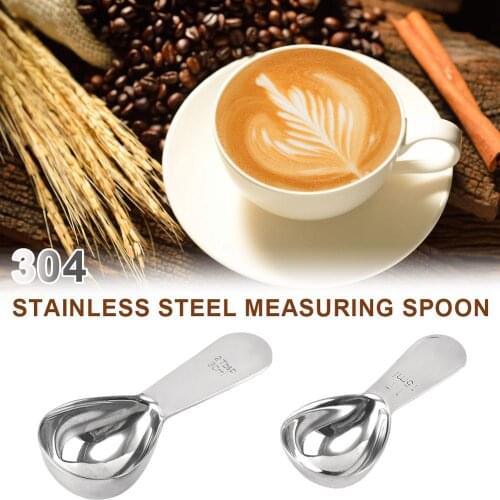 15ML/30ML Stainless Steel Coffee Measuring Spoon Coffee Scoop Short Handle for Coffee, Loose Tea, Sugar, Milk Powder or Flour