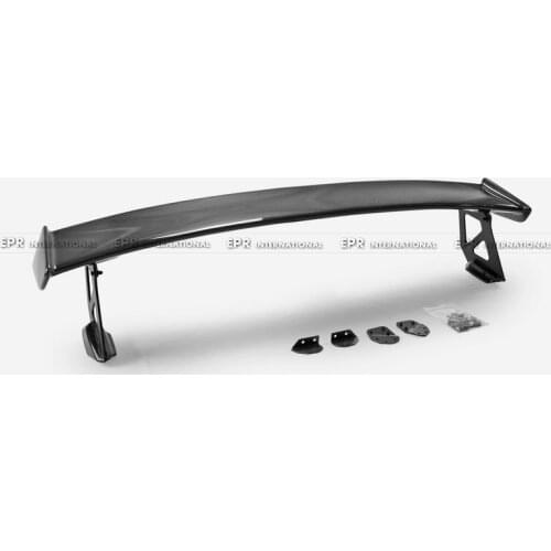 MU Style Carbon Fiber Rear GT Spoiler For Honda Civic FK2 Glossy Finish Trunk Wing Kit Set Fibre Bootlid Splitter Body Kit