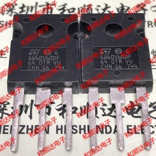 10pcs/lot GW60V60DF STGW60V60DF New TO-247 IGBT 600V 80A