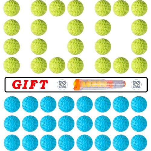 100 Rounds for Nerf Rival Refill Darts Toy Foam Bullet Ball Replacement Refill Pack Bullet Clip for Nerf Rival Prometheus Apollo