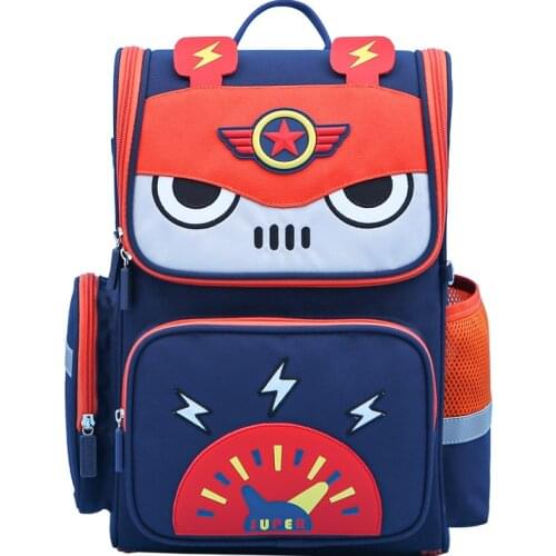 2021 3D 4-12 Year Old School Bags For Boys Girls Waterproof Backpacks Child Cartoon Book Bag Kids Shoulder Bag Satchel Knapsack