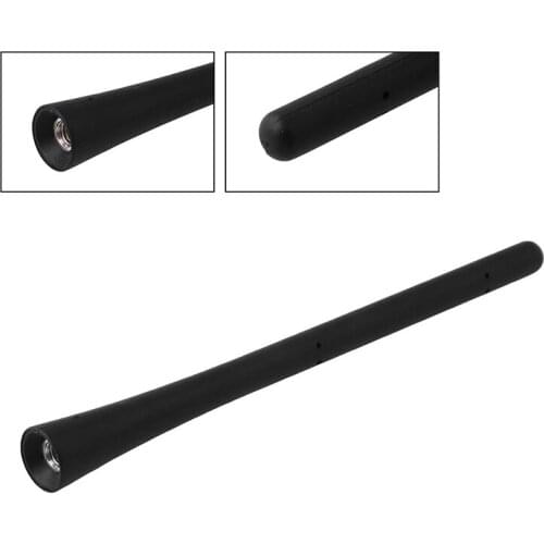 7 Inch RubberBlack Aerial Antenna Mast Car AM/FM Radio Short Stubby Replacement Antenna For Ford F150 ＆ Dodge Ram 1500 2009-2019