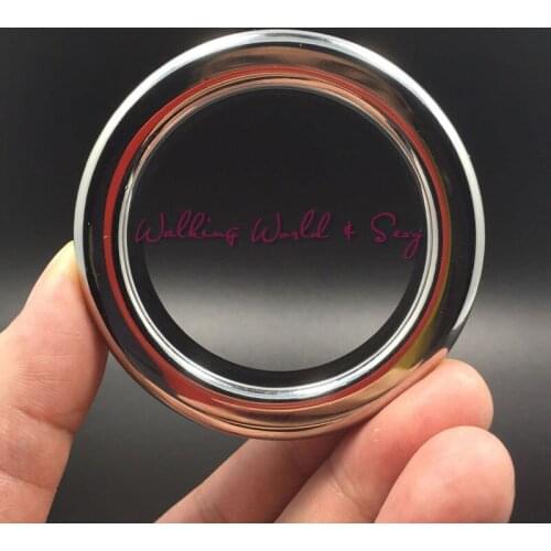 9mm Thick Heavy Metal Penis Ring Inner D:38/41/44/47mm Stainless Steel Cock Ring Delay Ejaculation Ring Sex Products For Men