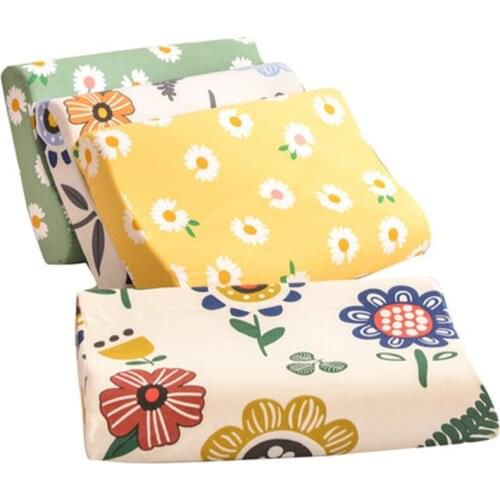 100%Cotton Print Pillow Case Mod Zip PillowCases Summer Bedding Set Soft Warm For Home Bed Latex Pillow Cover Bedding 2PCS/Set