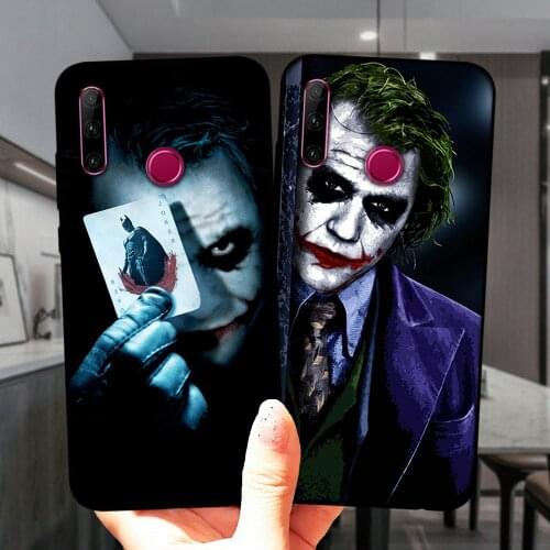 Dark Knight Joker Karta Silicone Phone Case For Huawei Honor 30 10i 20i 9 9X 8X Mate 10 20 Lite Pro Soft TPU Black Back Cover