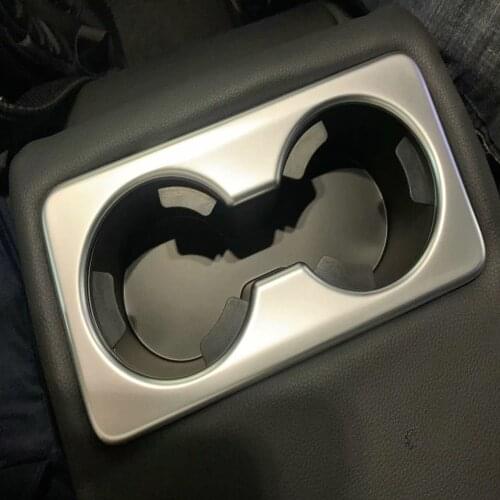 For Mazda CX-30 CX30 2020 2021 Car Accessories Rear Seat Water Cup Holder Cover Trim Water Bowl Frame Styling