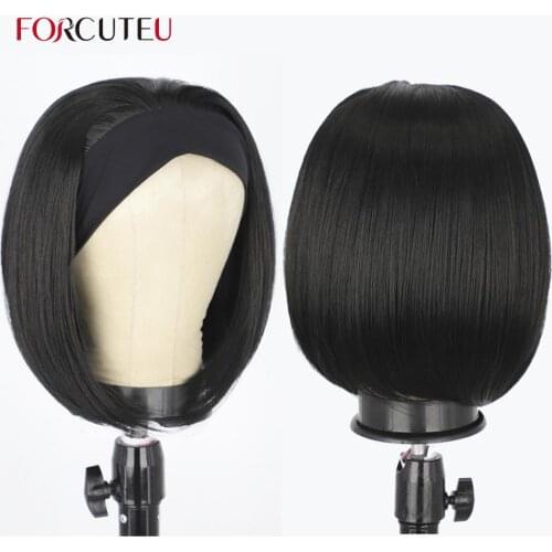 FORCUTEU Black Wigs