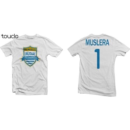 New Fashion Brand T-shirt Fashion Uruguay Los Charles Hero Tee Muslera Footballer Men T Shirt double sized