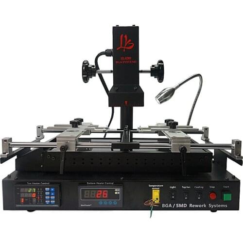 IR8500 BGA Reballing Machine Infrared BGA Rework Station 2 zones infrared automatic ir BGA Repair Soldering Station