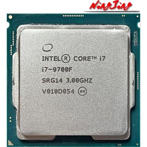 Intel Core i7-9700F i7 9700F 3.0 GHz Eight-Core Eight-Thread CPU Processor 12M 65W PC Desktop LGA 1151