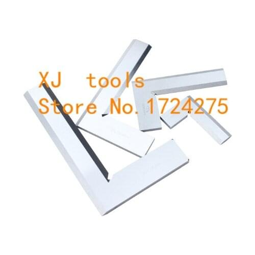 Silver Tone Stainless Steel 1PCS 63*40 80*50 100*63 125*80 160*100 200*125 250*160mm Bladed 90 Degree Angle Try Square Ruler
