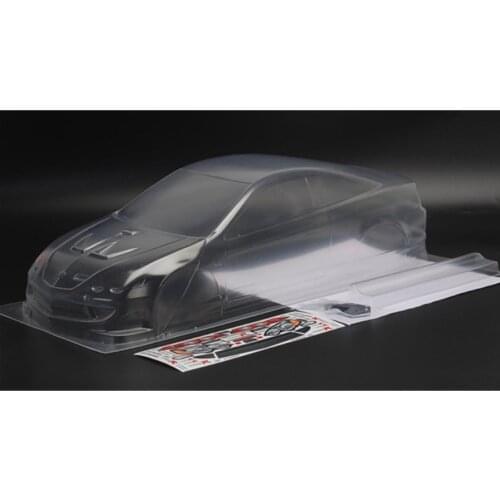 Team C Honda DC5 Type R PC Clear Body Shell For 1/10 Scale Hpi Hsp YOKOMO Rc Drift Car On Road Flat Sport Electric Cars