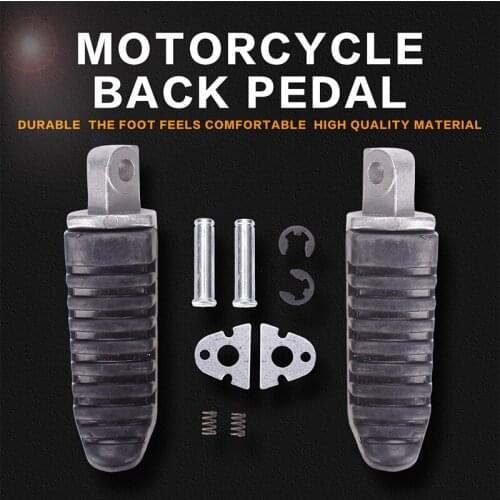Rear Footrests Foot Peg Rests For Suzuki GSF250 GSF400 74A 75A Bandits400 Bandits250 Motorcycle Accessories