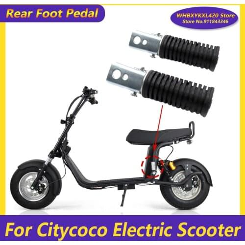 Pedal Pedaling For Citycoco Electric Scooter Rear Foot Rest Bike Modification accessories Spare Parts