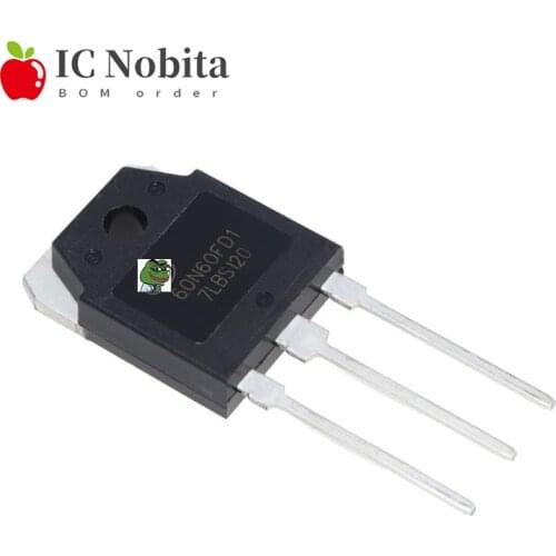 10PCS SGT60N60FD1PN 60A 600V TO-3P Original and New