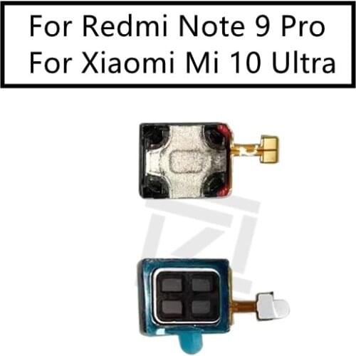 2pcs for Xiaomi Mi 10 Ultra Earpiece Receiver Ear Speaker Cell Phone For Redmi Note 9 Pro Replacement Repair Spare Parts Tested
