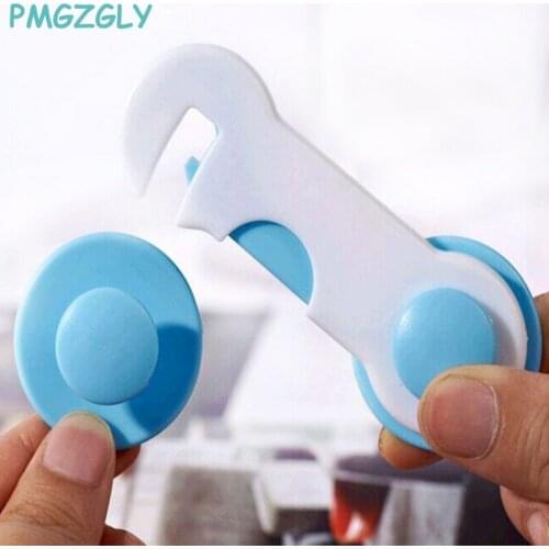 4pcs Plastic Cabinet Lock Child Safety Baby Protection From Children Safe Locks for Refrigerators Baby Security Drawer Latches