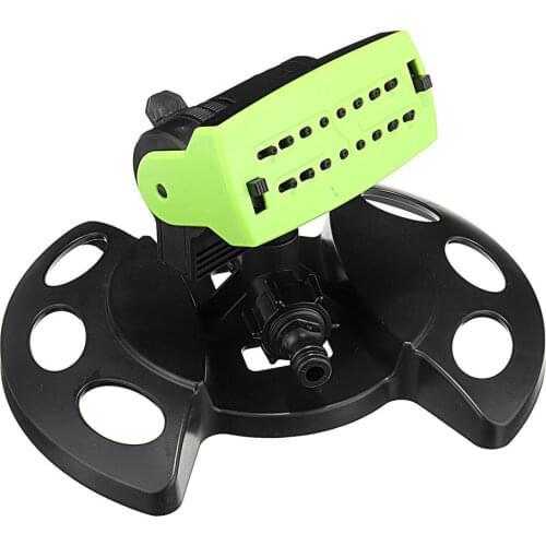 Automatic 360 Degree Rotating Garden Lawn Sprinkler Water Spray Nozzle Leak Free w/ Large Area Coverage Adjustable Garden Water