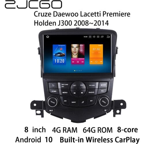 Car Multimedia Player Stereo GPS DVD Radio Navigation Android Screen for Chevrolet Cruze Daewoo Lacetti Premiere Holden J300