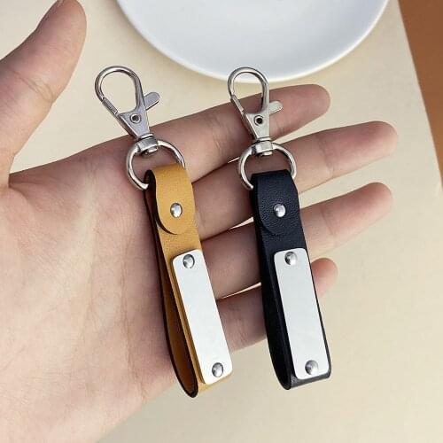 10pcs 13X95mm stainless steel charm personalized customization Bag Ornament Pendant Christmas Gift Car Key Chain tag