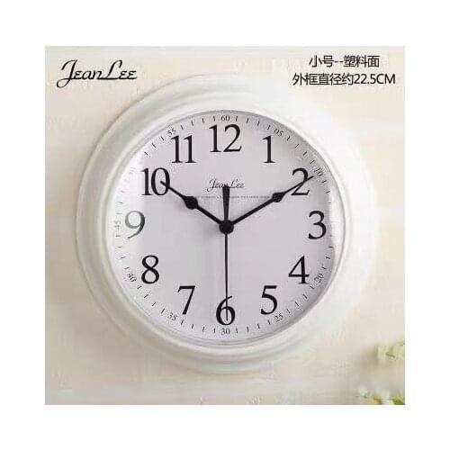 2019 New Nordic Style Fashionable Simple Silent Wall Clocks for Home Decor Quartz Modern Design Timer