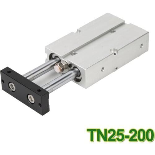 TDA25*200 twin rod pneumatic cylinder /gas cylinder/dual rod guide air cylinder