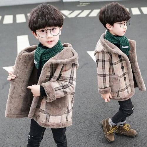 HU BAN ZHANG Warm Jackets For Boys