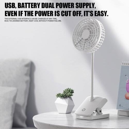 Ipega bendable usb fan portable fan usb rechargeable clip on fan Clamp mini Fan For Camping Car children tent Free shipping