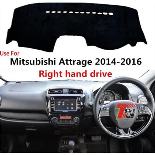 TAIJS Factory Classic Dust resistant Polyester Fibre Car Dashboard Cover For Mitsubishi Attrage 2014 2015 2016 Right Hand drive