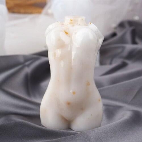 Model Body Stand Ornaments Resin Mold The Human Body Art Home Decor Female Body Silicone Resin Casting Mold Art Crafts