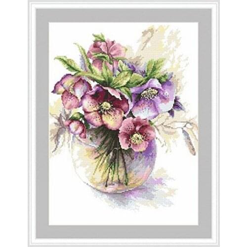 ZZ5112 For Needlework Kit NOT PRINTED Cross stich Painting Set Cross Stitch Kits Cross-stitch Embroidery Set Stitch Kits Cross