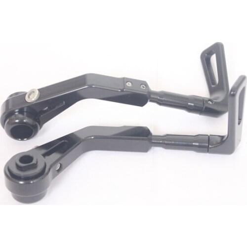 NEW 2017 Black Clutch Brake Lever Guard Bar End Protector For Kawasaki ALL Motorcycles 7/8 Model Universal
