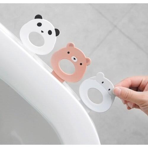 Toilet Seat Holder Lifter Sanitary Closestool Seat Cover Lift Handle Seat Cover Lifter Bathroom Accessories Home Cleaning Tools