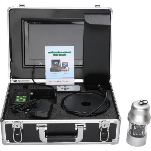 F8300W-2L 100m underwater camera 9nch 360 Degree Rotating Underwater Fishing Video Camera Fish Finder