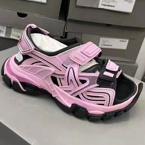 Luxury Woman Sports Sandals Hook & Loop Shoes Women Thick Bottom Sandals Colorful Runners Shoes Fashion Casual Sandals Hot Sale