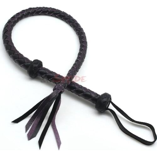 SMSPADE 60cm real leather adult sex products spanking spanker flogger restraint sex toy for sex game