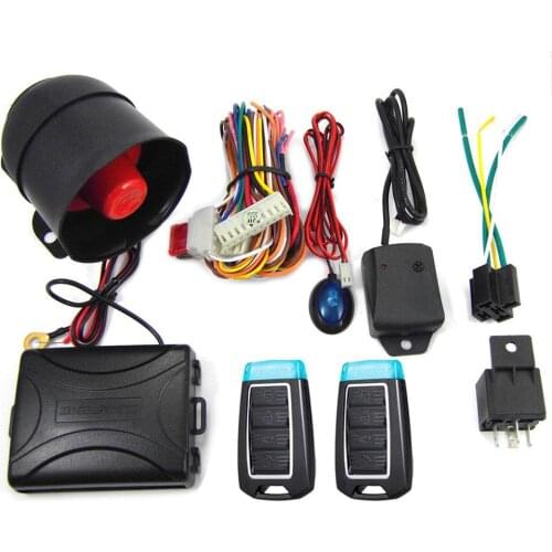Vehemo Keylessentry Alarm System Central Lock Car Black for Truck Alarm Device 2020 Burglaralarm Securityalarm for Auto