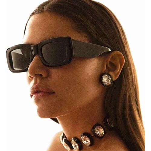 New Square Men Sunglasses Women Sun Glasses Female Color Lens Shades Eyewear Lady Gafas UV400