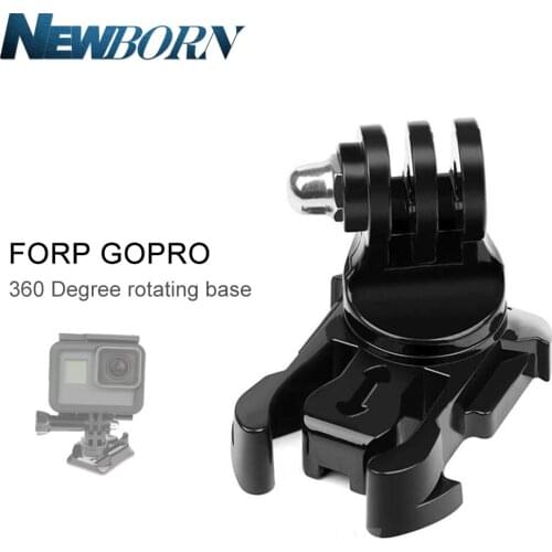 SHOOT 360 Degree Rotate Quick Release Buckle Vertical Surface Mount for GoPro Hero 7 6 5 4 Sjcam Sj4000 Xiaomi Yi 4K Eken Camera
