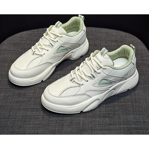 Fashion 2020 Shoes Woman Spring Summer Sneakers for Breathable Women Casual Shoes Trainers PU Basic Solid Nonslip Shoes Woman