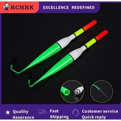1pcs Fishing Float LED Electric Float Light Battery Deep Water Float Fishing Tackle Bobber Fishing Gear With electrons Universal