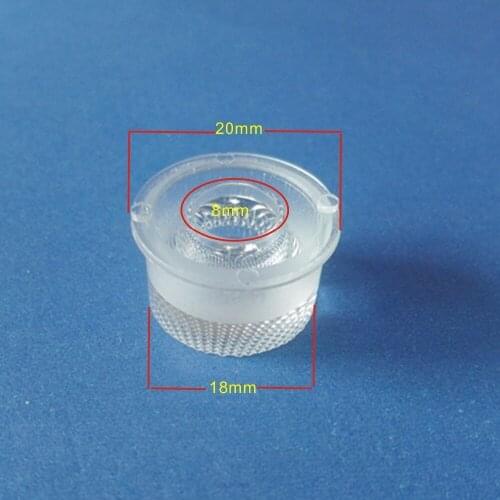 10 pcs 18mm diameter lens large power Imitation lumens waterproof beads surface lens