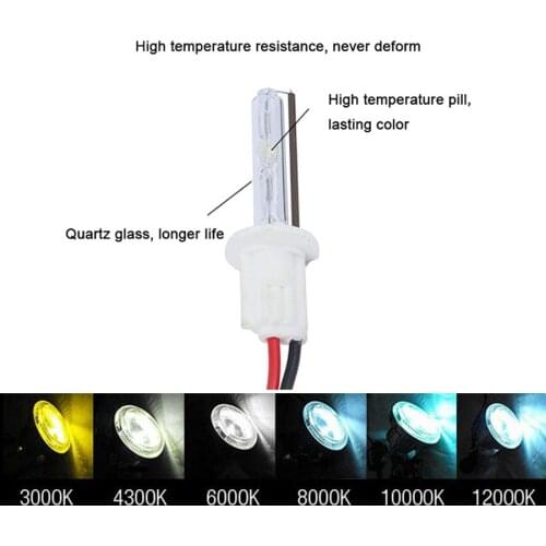 12V 75W 100W H1 H3 H7 H8/H9/H11 H10/9005 9006 880/881/H27 Single Hid Xenon BULB 8000K 6000K 4300K car fog light lamps