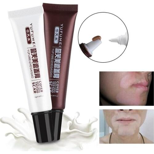 Tattoo 2 Pcs Skin Make-up Concealer Cream Tattoo Scar Birthmark Cover-up Cream FRE-Drop
