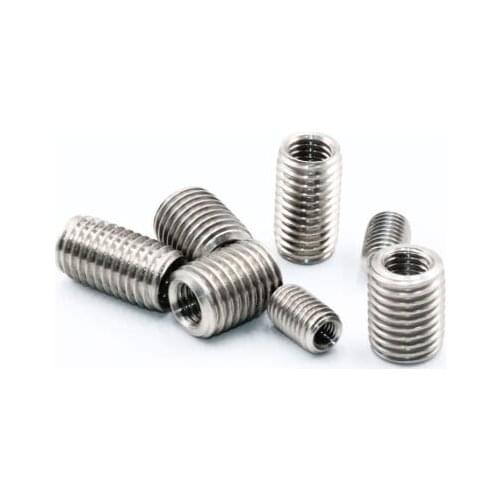 2pcs M6 M8 304 stainless steel internal outer tooth nut thread conversion braces screw sheath 10mm-25mm length