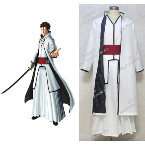 2016 Anime Bleach Boss Aizen Sousuke Cosplay Costumes Suit Can be Customized