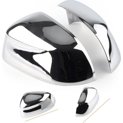 ABS Chrome Side Rear View Mirror Cover Trim For BMW X3 G01 2018 2pcs