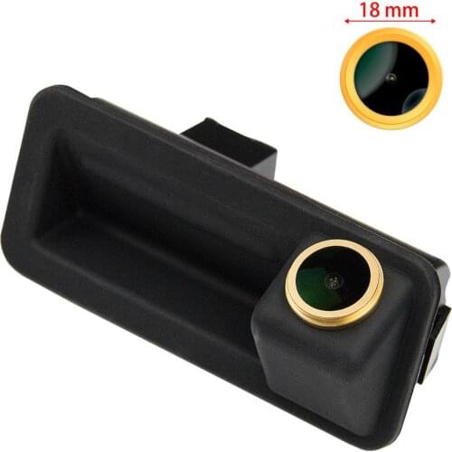 Misayaee Golden CCD Car Rear View Camera For Land Rover Freelander 2 3 4 Ford Trunk Handle Ford Mondeo Fiesta S-Max Focus 2C 3C